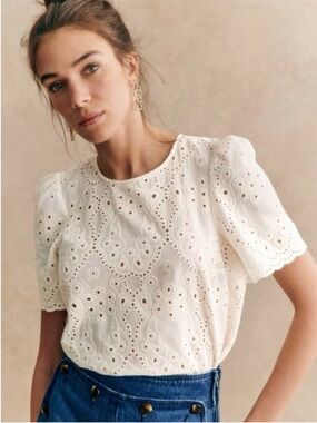 Sezane Annabelle Blouse Size 44/US 12